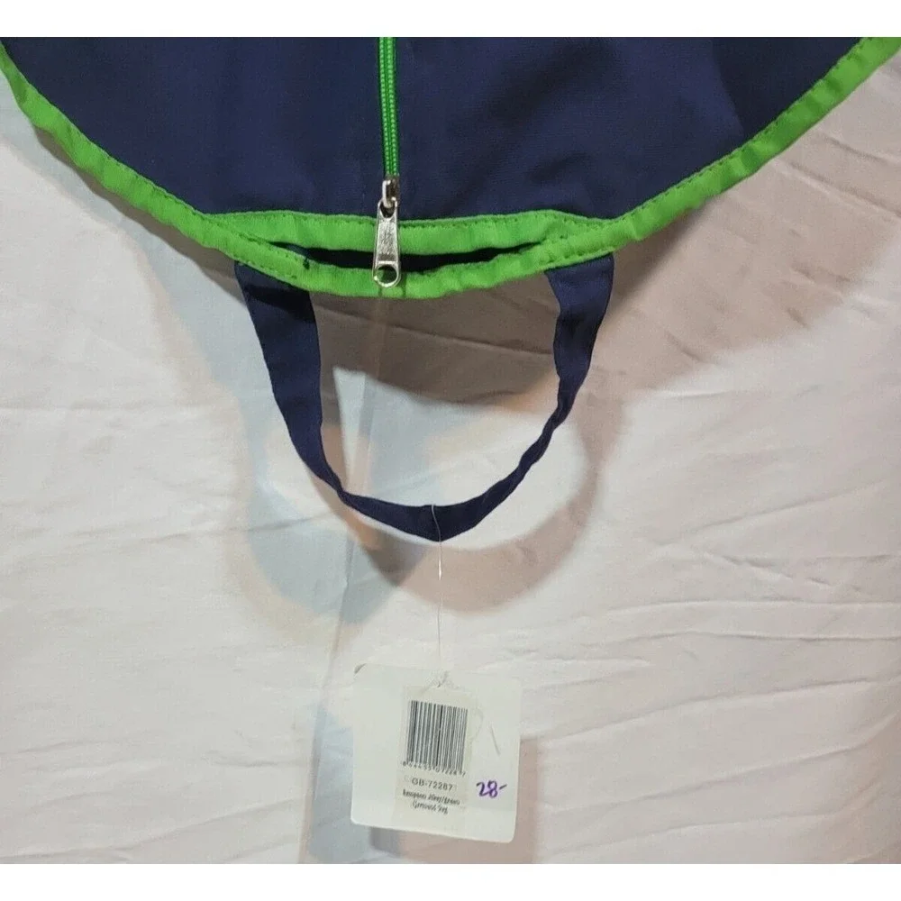 Buckhead Bubba Blue‎ with Green Trim Garment Bag NWT
